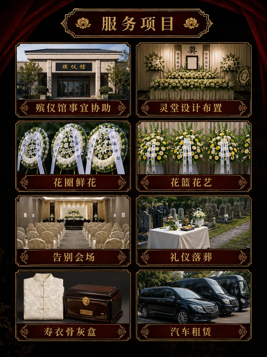 合肥殡葬礼仪服务项目